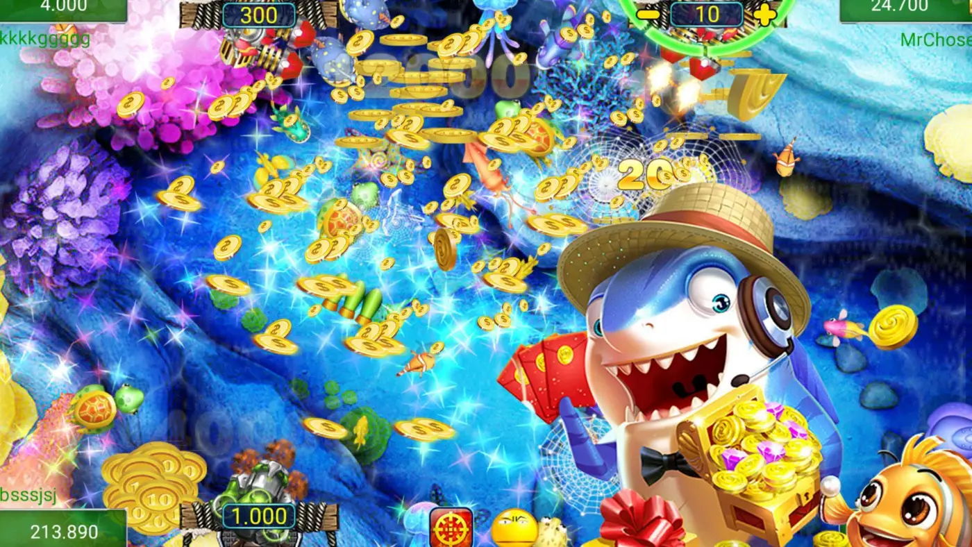 Bắn cá xu vàng 777 - Game bắn cá đổi thưởng nhận quà siêu khủng 3 Hãy tập trung vào các mục tiêu lớn khi chơi để nhận nhiều xu vàng